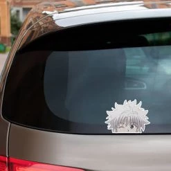 Mily Hunter × Hunter Killua Winking Peeker Sticker