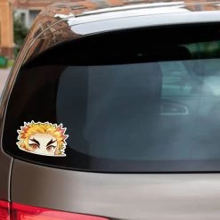 Mily Home Décor Demon Slayer Rengoku Right Peeker Sticker
