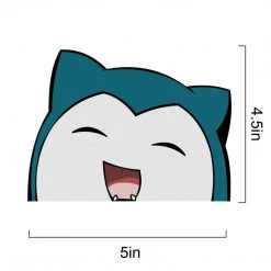 Mily Home Décor Pokemon Snorlax Sticker