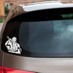 Mily One Piece Roronoa Zoro Black And White Sticker Home Décor 7 Mily One Piece Roronoa Zoro Black And White Sticker Home Décor