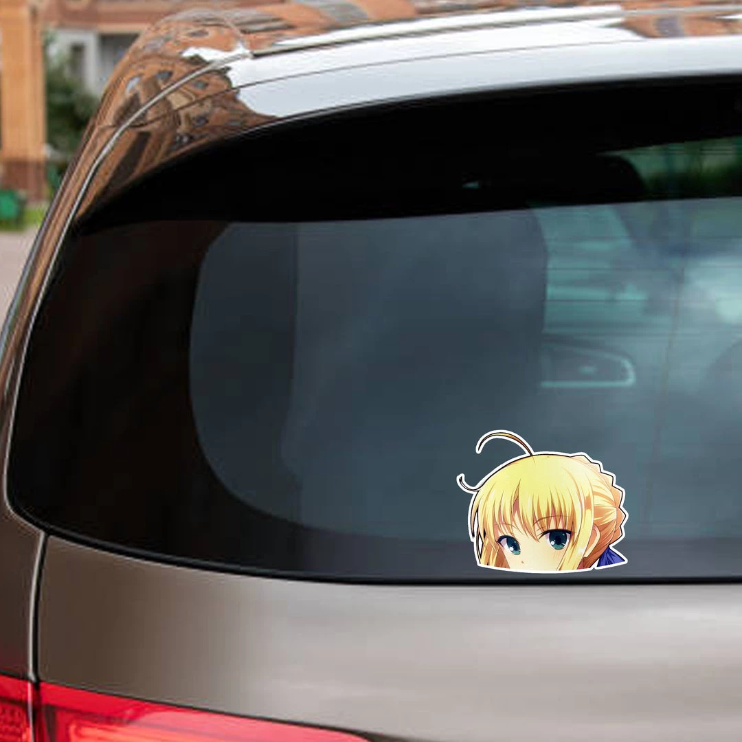 Mily Fate Saber Peeker Sticker Home Décor 5 Mily Fate Saber Peeker Sticker Home Décor
