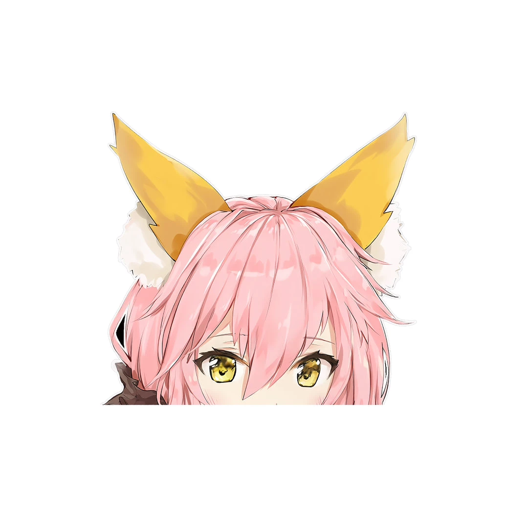 Mily Fate Tamamo No Mae Peeker Sticker 3 Mily Fate Tamamo No Mae Peeker Sticker