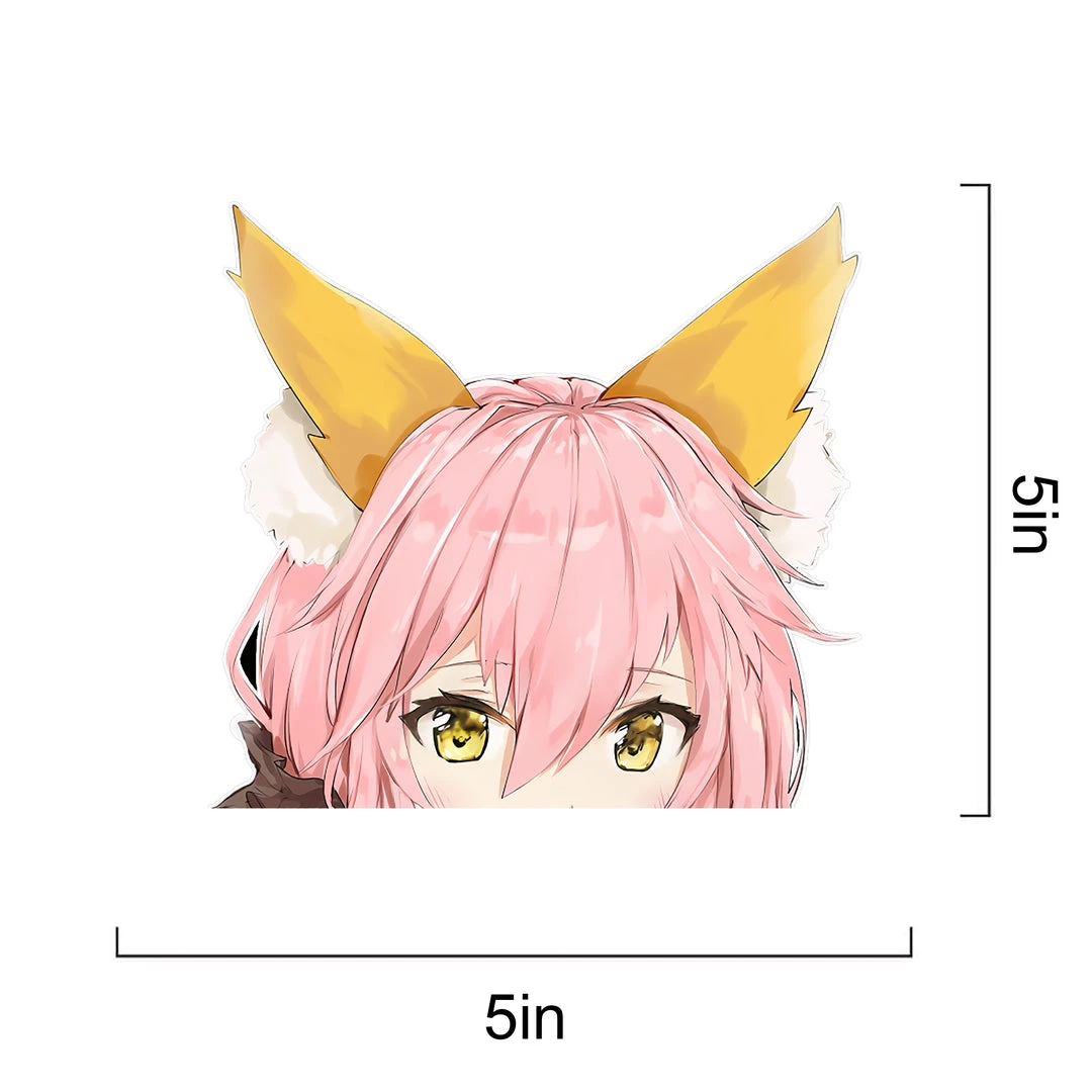 Mily Fate Tamamo No Mae Peeker Sticker 4 Mily Fate Tamamo No Mae Peeker Sticker