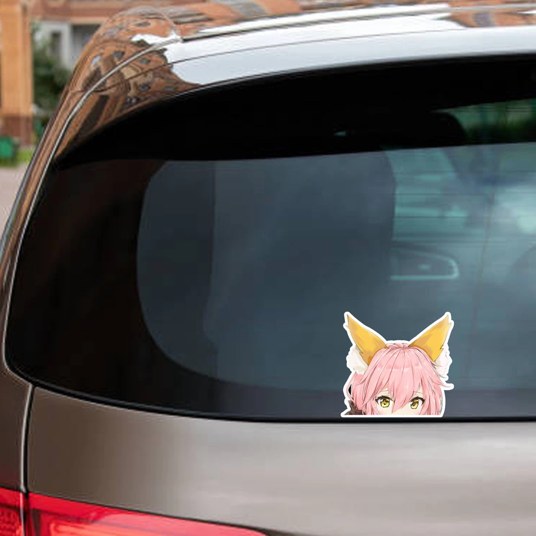 Mily Fate Tamamo No Mae Peeker Sticker 5 Mily Fate Tamamo No Mae Peeker Sticker