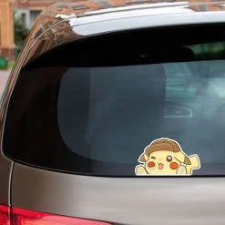 Mily Pokemon Detective Pikachu Squished Sticker