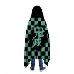 Mily Demon Slayer Tanjiro Throw Poncho Lifestyle
