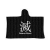 Mily Demon Slayer Black Throw Poncho