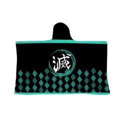 Mily Demon Slayer Muichiro Throw Poncho Lifestyle