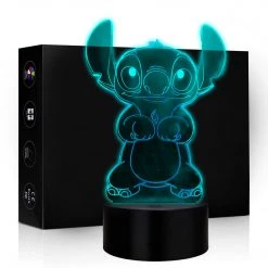 Mily Figures Disney Stitch Acrylic LED Lamp