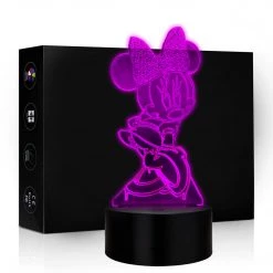 Mily Disney Minnie Mouse Acrylic LED Lamp