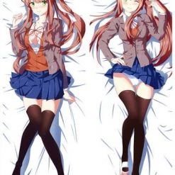 Mily Doki Doki Literature Club Monika Body Pillow Cover Lifestyle