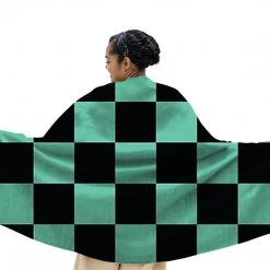 Mily Lifestyle Demon Slayer Tanjiro Haori Throw Blanket