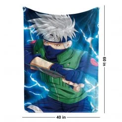 Mily Lifestyle Naruto: Shippuden Kakashi Lightning Blade Throw Blanket 8 Mily Lifestyle Naruto: Shippuden Kakashi Lightning Blade Throw Blanket