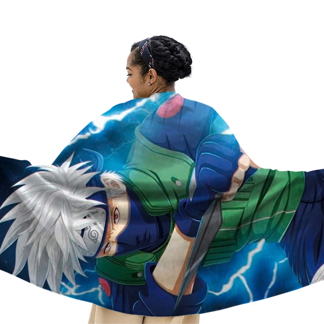 Mily Lifestyle Naruto: Shippuden Kakashi Lightning Blade Throw Blanket 4 Mily Lifestyle Naruto: Shippuden Kakashi Lightning Blade Throw Blanket