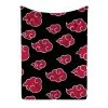 Mily Naruto: Shippuden Akatsuki Cloud AOP Throw Blanket Lifestyle