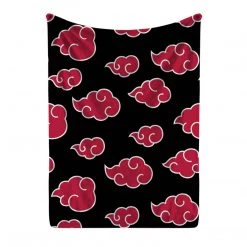 Mily Naruto: Shippuden Akatsuki Cloud AOP Throw Blanket Lifestyle