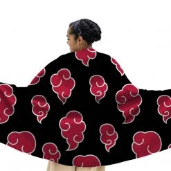 Mily Naruto: Shippuden Akatsuki Cloud AOP Throw Blanket Lifestyle 8 Mily Naruto: Shippuden Akatsuki Cloud AOP Throw Blanket Lifestyle