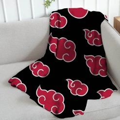 Mily Naruto: Shippuden Akatsuki Cloud AOP Throw Blanket Lifestyle 9 Mily Naruto: Shippuden Akatsuki Cloud AOP Throw Blanket Lifestyle