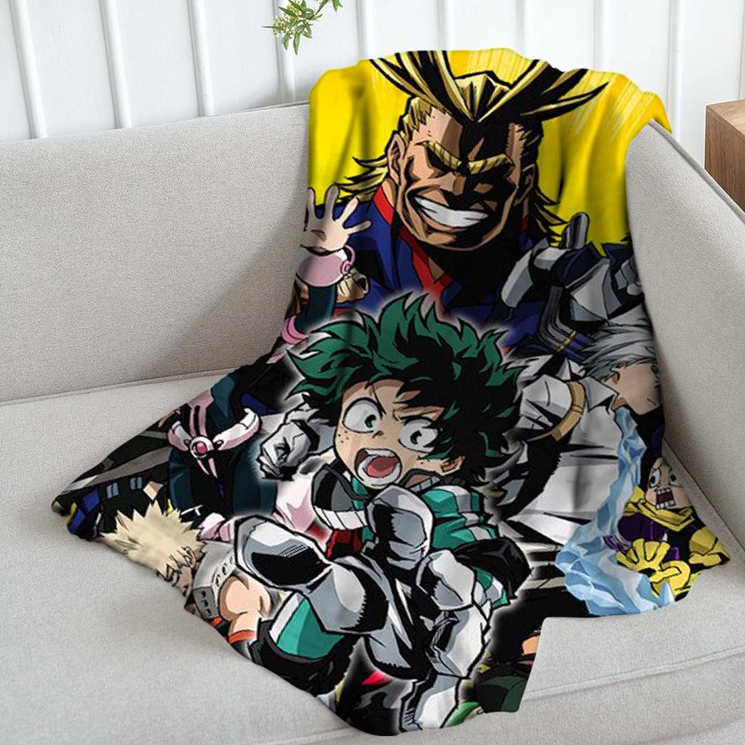 Mily My Hero Academia Anime Promo Throw Blanket 6 Mily My Hero Academia Anime Promo Throw Blanket