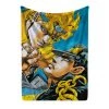 Mily JoJos Bizarre Adventure: Stardust Crusaders Dio VS Jotaro Throw Blanket Lifestyle