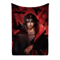 Mily Lifestyle Naruto: Shippuden Itachi Uchiha Throw Blanket