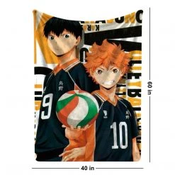 Mily Lifestyle Haikyu!! Kageyama And Hinata Throw Blanket 8 Mily Lifestyle Haikyu!! Kageyama And Hinata Throw Blanket