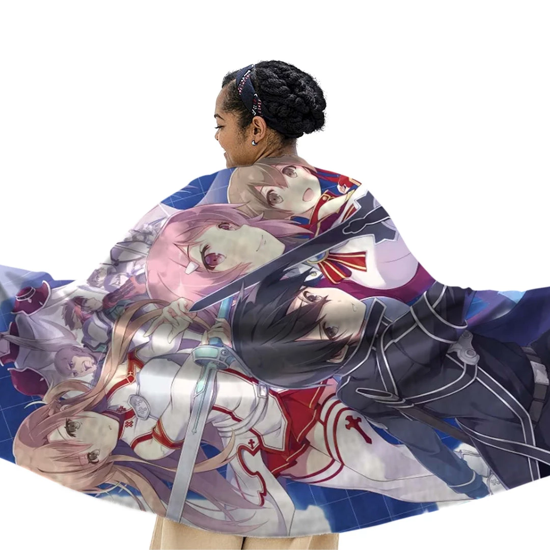 Mily Lifestyle Sword Art Online Throw Blanket 4 Mily Lifestyle Sword Art Online Throw Blanket