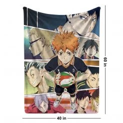 Mily Haikyu!! Season 2 Throw Blanket