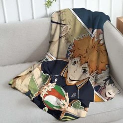 Mily Haikyu!! Season 2 Throw Blanket