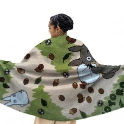 Mily Studio Ghibli My Neighbor Totoro Throw Blanket
