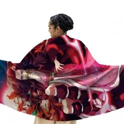 Mily Lifestyle Demon Slayer Nezuko Throw Blanket