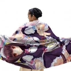 Mily Nekopara Chocola And Vanilla Throw Blanket