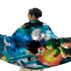 Mily Hunter X Hunter Throw Blanket Lifestyle