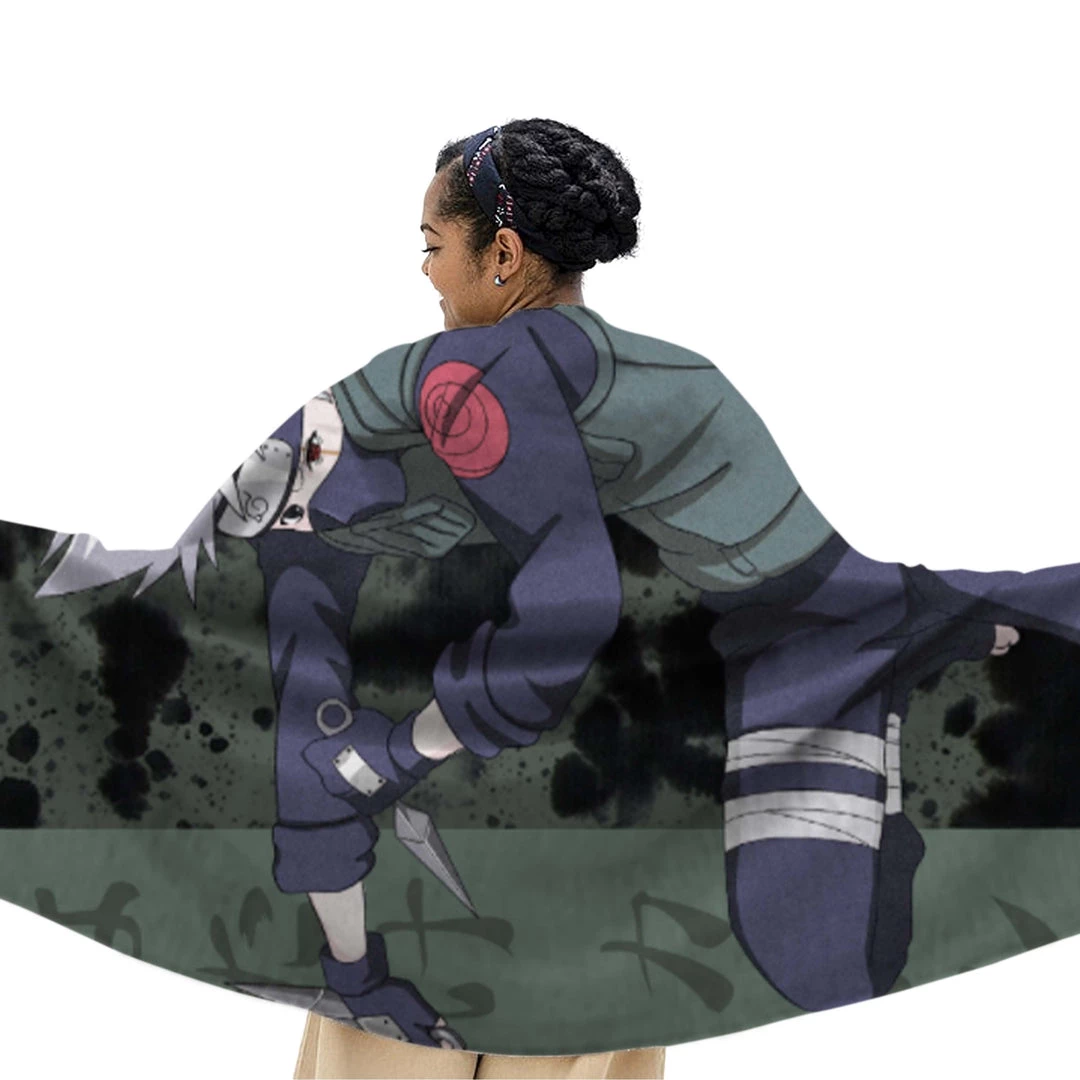 Mily Naruto:Shippuden Kakashi Throw Blanket 4 Mily Naruto:Shippuden Kakashi Throw Blanket