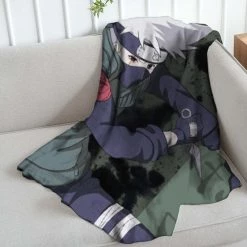 Mily Naruto:Shippuden Kakashi Throw Blanket 9 Mily Naruto:Shippuden Kakashi Throw Blanket