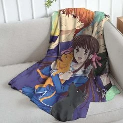 Mily Lifestyle Fruits Basket Throw Blanket
