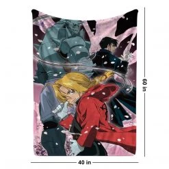 Mily Fullmetal Alchemist Throw Blanket 8 Mily Fullmetal Alchemist Throw Blanket