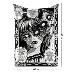 Mily Junji Ito Tomie Beauty Throw Blanket Lifestyle