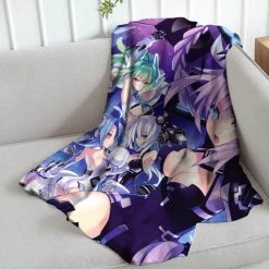 Mily Hyperdimension Neptunia Throw Blanket