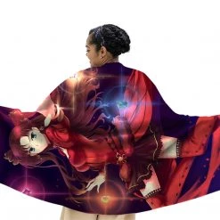 Mily Fate Jeanne Rin Tohsaka Throw Blanket