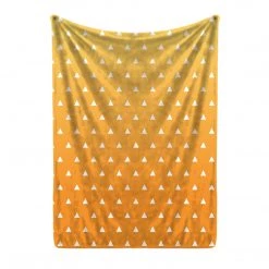 Mily Demon Slayer Zenitsu Haori Throw Blanket Lifestyle