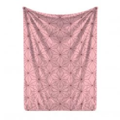 Mily Demon Slayer Nezuko Haori Throw Blanket