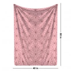Mily Demon Slayer Nezuko Haori Throw Blanket