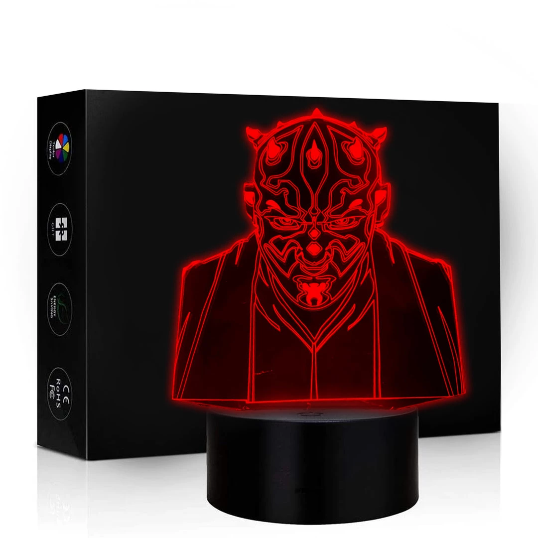 Mily Star Wars Darth Maul Acrylic LED Lamp 3 Mily Star Wars Darth Maul Acrylic LED Lamp