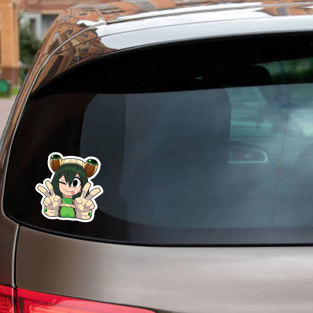 Mily My Hero Academia Cute Froppy Sticker Home Décor 5 Mily My Hero Academia Cute Froppy Sticker Home Décor