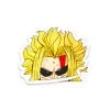 Mily Home Décor My Hero Academia All Might Weakened Peeker Sticker