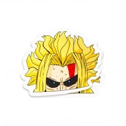 Mily Home Décor My Hero Academia All Might Weakened Peeker Sticker