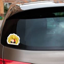 Mily Home Décor My Hero Academia All Might Weakened Peeker Sticker