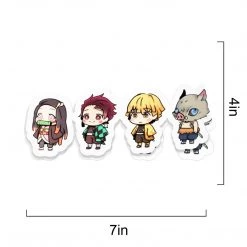 Mily Demon Slayer Chibi Characters Sticker Home Décor