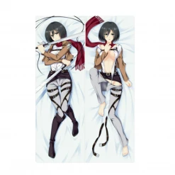 Mily Lifestyle Attack On Titan Mikasa Ackerman Body Pillow Cover